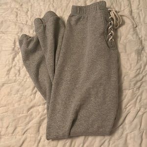 Joah Brown lace sweatpants